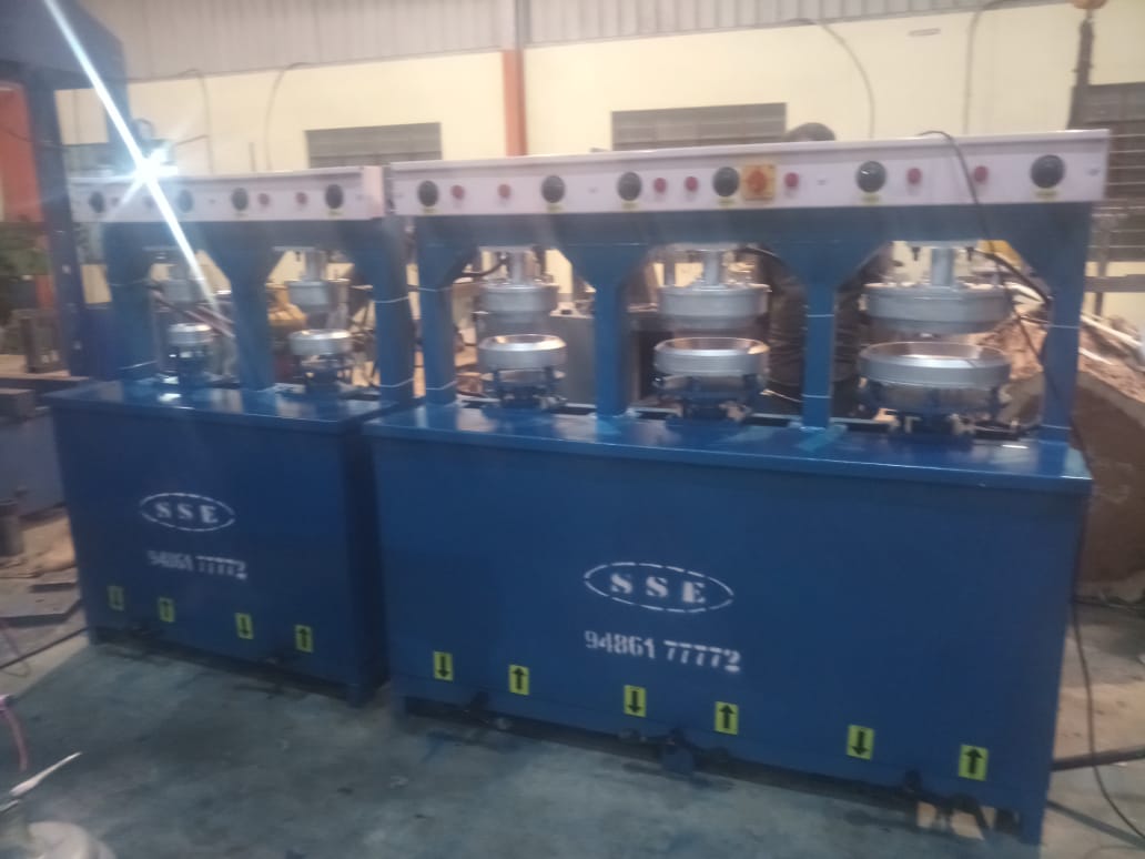 Hydraulic Paper Plate Making Machine Double Die